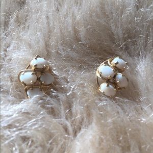 14k gold and opal earrings. Like new.